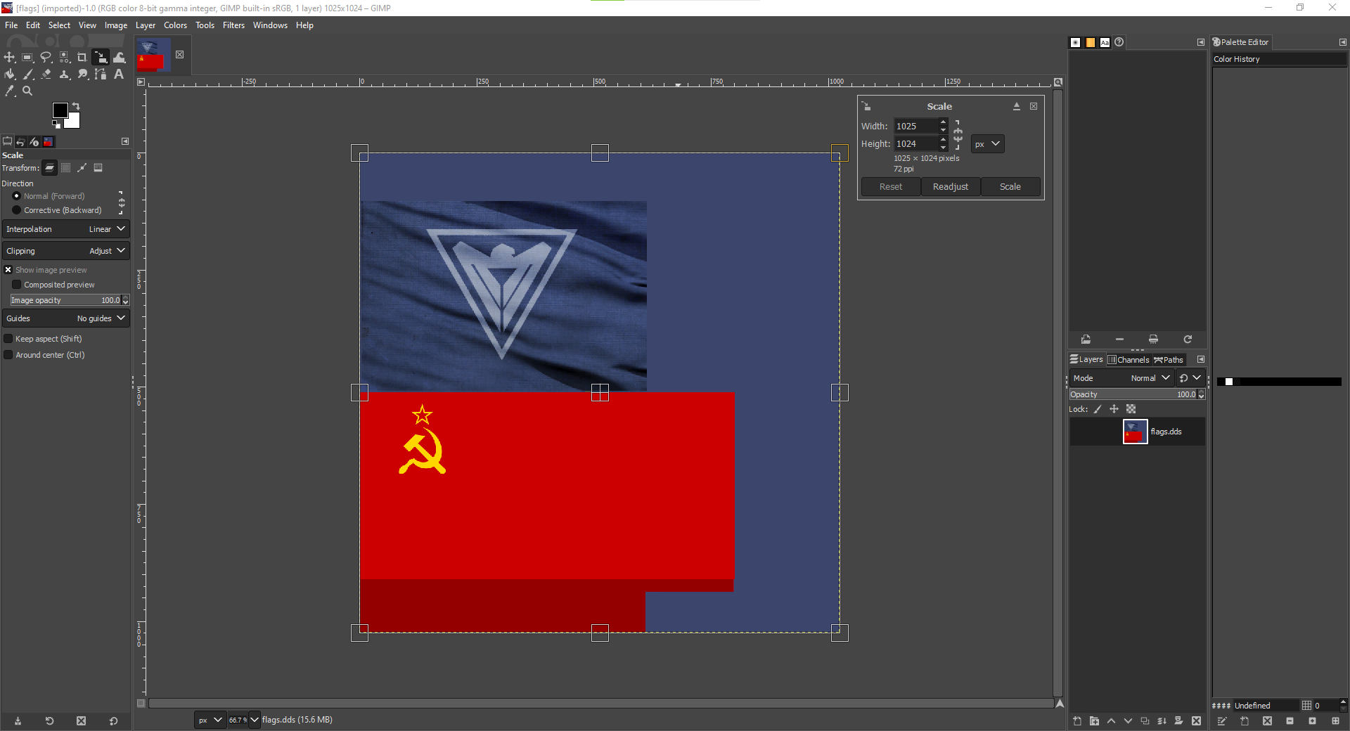 [TEXTURE](Mostly) Realistic State Flag of the USSR