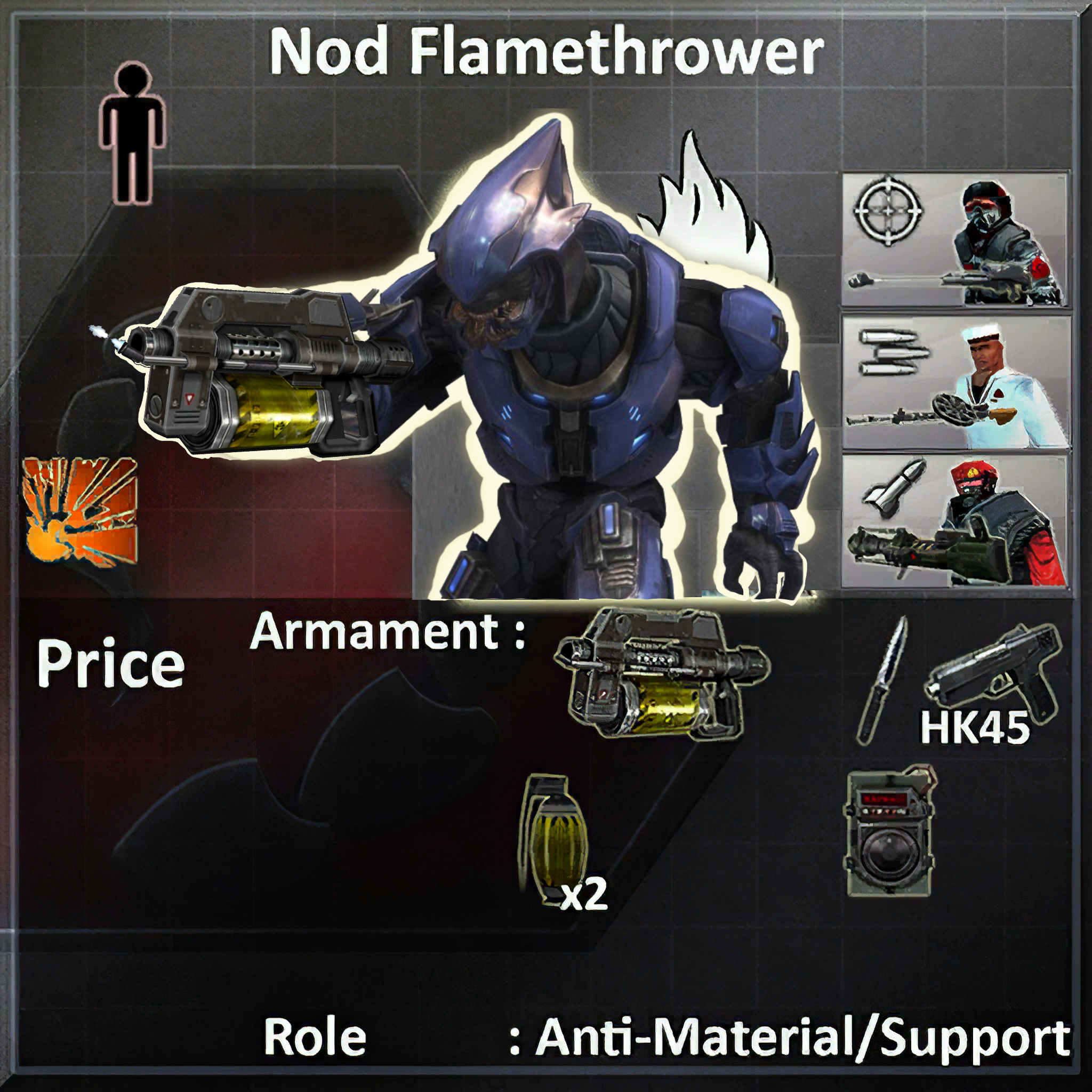 Halo Alien (Elite) Flamerthrower [ARCHIVE]
